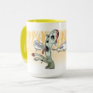 Zombie wants tea mug