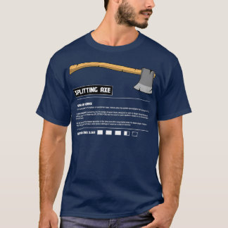 Zombie Weapons Axe T-Shirt
