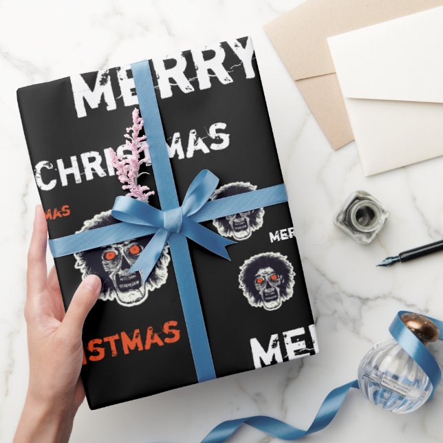  Zombie Wrapping Paper (Gifting)