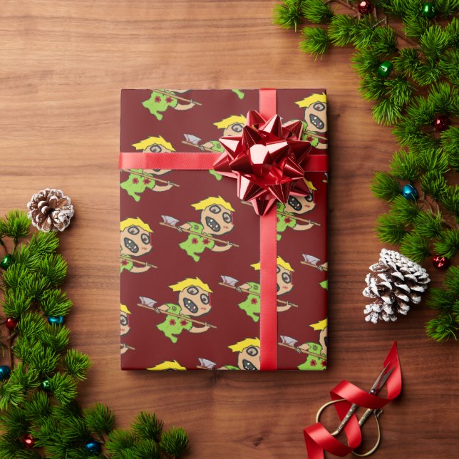 Zombie Wrapping Paper (Holiday Gift)