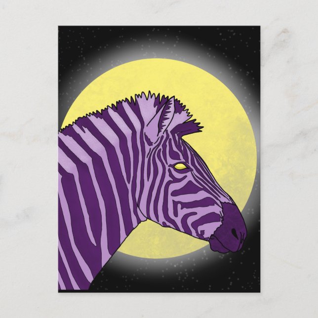 Zombie Zebra  Card (Front)