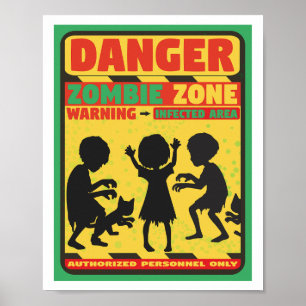 Zombie Zone Poster