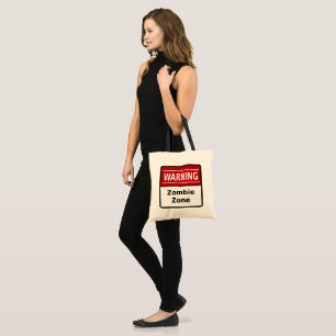 Zombie Zone Tote Bag