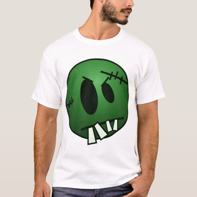 ZOMBIECON FACE - GREEN T-Shirt (Front)
