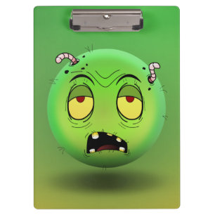 Zombiemoji Block Door Clipboard