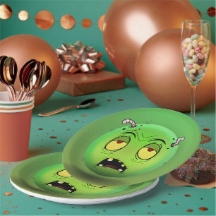 Zombiemoji Cardboard Plates
