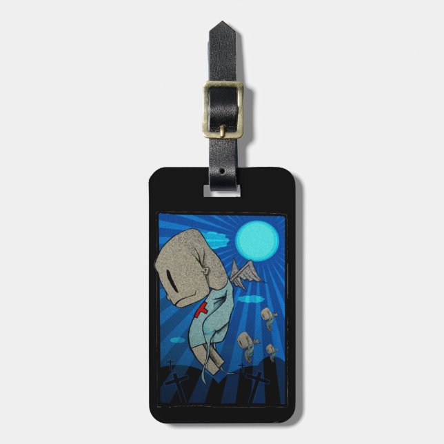 Zombies 2012 luggage tag (Front Vertical)