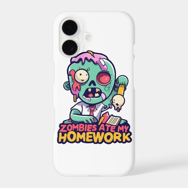 Zombies Ate My Homework (Back)