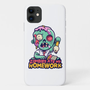 Zombies Ate My Homework iPhone 11 Case