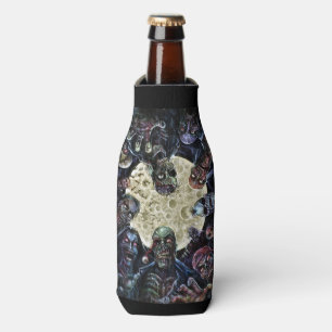 Zombies Attack (Zombie Horde) Bottle Cooler