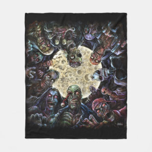 Zombies Attack (Zombie Horde) Fleece Blanket