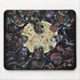 Zombies Attack (Zombie Horde) Mouse Mat