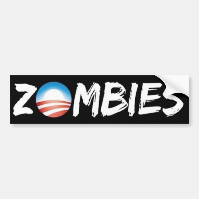 ZOMBIES BUMPER STICKER (Front)