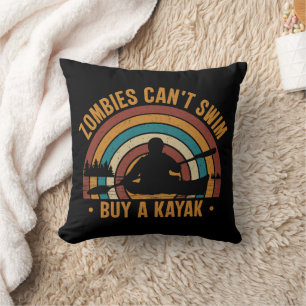 Zombies Can't Swim Buy a Kayak Cushion