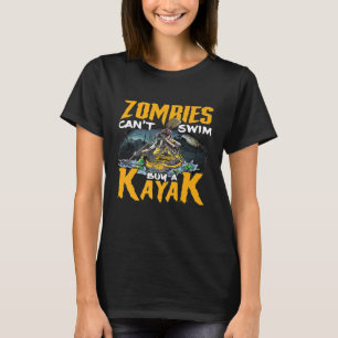 Zombies Cant Swim Buy a Kayak Premium T-Shirt