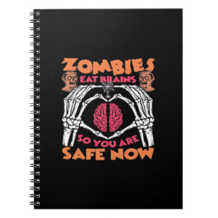 Zombies Eat Brains Classic Notebook