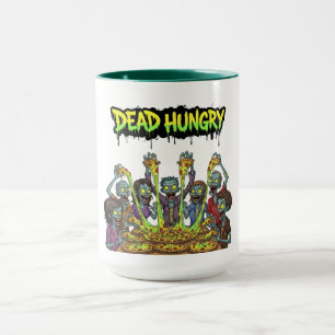 Zombies Eating Pizza Mug