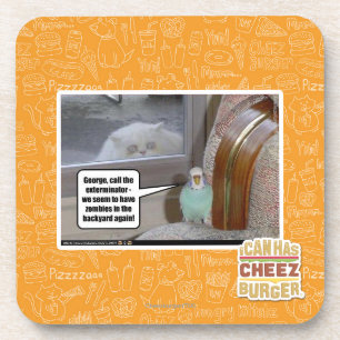 Zombies in the backyard coaster