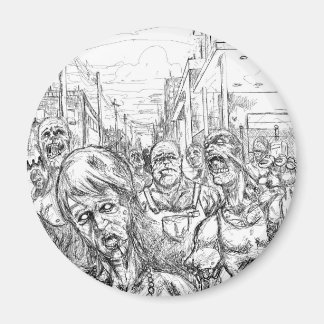 Zombies! Magnet