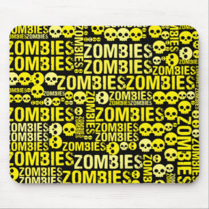 Zombies Mosaic Mouse Mat