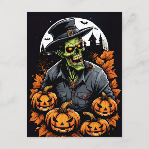 Zombie's Night Out Postcard