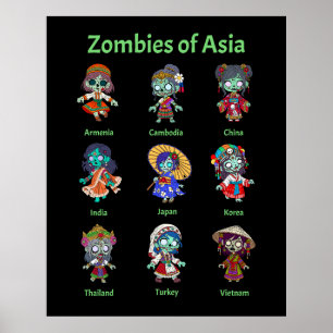 Zombies of Asia Poster