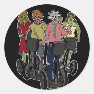 Zombies on Segways 2, stickers