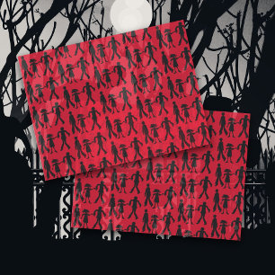 Zombies Patterned Walking Dead Tissue Paper
