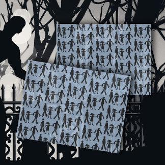 Zombies Patterned Walking Dead Tissue Paper