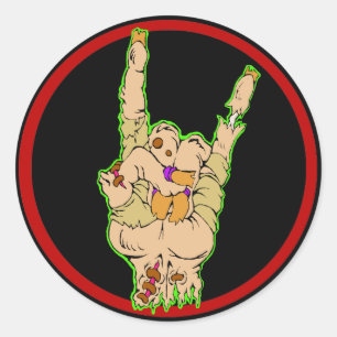 Zombies Rock sticker (old version)