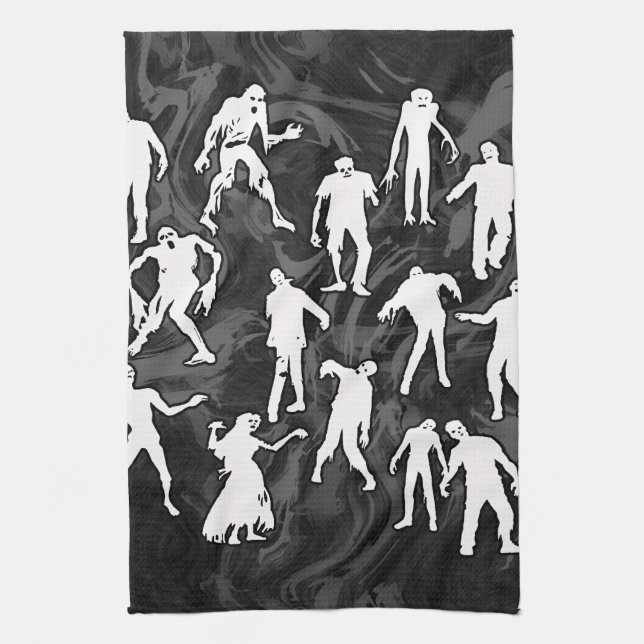 ZOMBIES TEA TOWEL (Vertical)