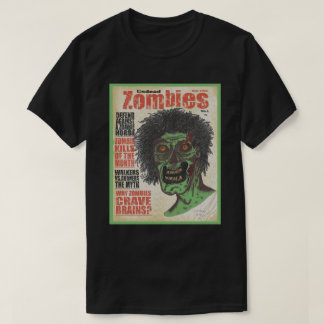 ZOMBIES - The Magazine Green Boarder T-Shirt
