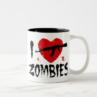 Zombies Two-Tone Coffee Mug