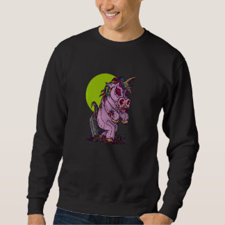Zombieunicorn   sweatshirt