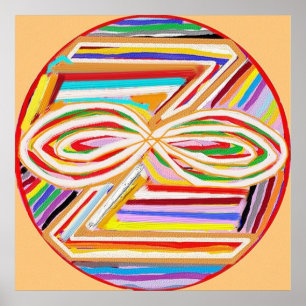ZONAR -  Karuna Reiki Symbol Poster