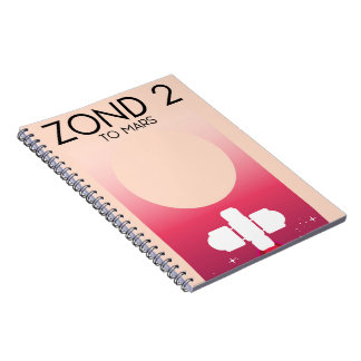 Zond 2 Space Art. Notebook