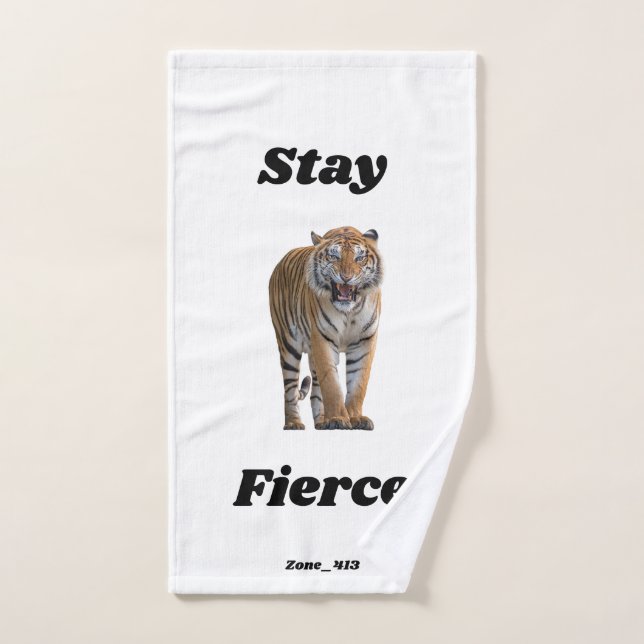 Zone_413 Tiger Hand Towel (Hand Towel)