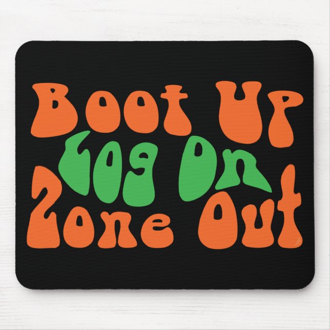Zone Out! Mouse Mat (Front)