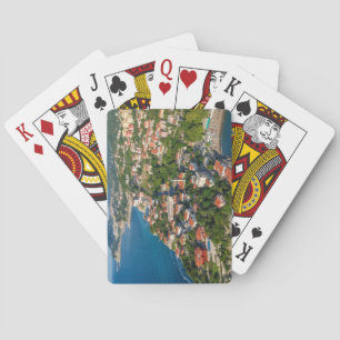 Zonguldak, Aerial, Black Sea Coast Of Turkey 2 Playing Cards