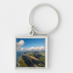 Zonguldak, Aerial, Black Sea Coast Of Turkey Key Ring