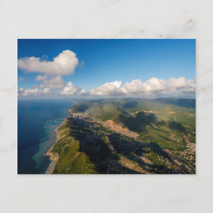 Zonguldak, Aerial, Black Sea Coast Of Turkey Postcard