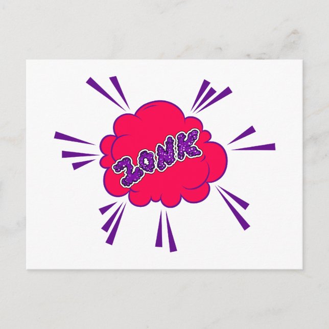Zonk Comic Postcard (Front)