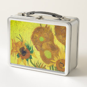 Zonnebloemen (Van Gogh) Metal Lunch Box
