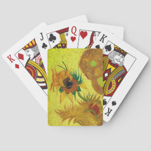 Zonnebloemen (Van Gogh) Playing Cards