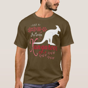 Zoo Animal Aussie Gift Kangaroo T-Shirt