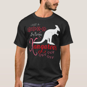 Zoo Animal Aussie Gift Kangaroo T-Shirt