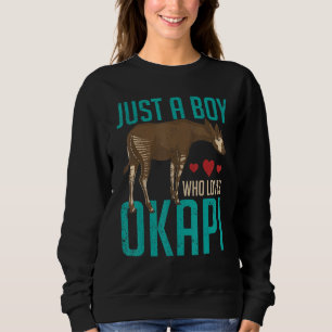 Zoo Animal Boys Africa Safari Zoo Keeper Cute Oka Sweatshirt