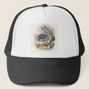 zoo, animal, cute, animals, nature, wildlife kids trucker hat