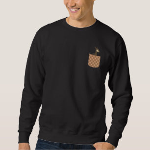 Zoo Animal Cute Pocket Africa Safari Animal Okapi Sweatshirt