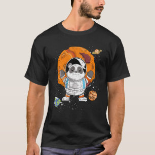 Zoo Animal Space Science Planets Cute Astronaut Pa T-Shirt